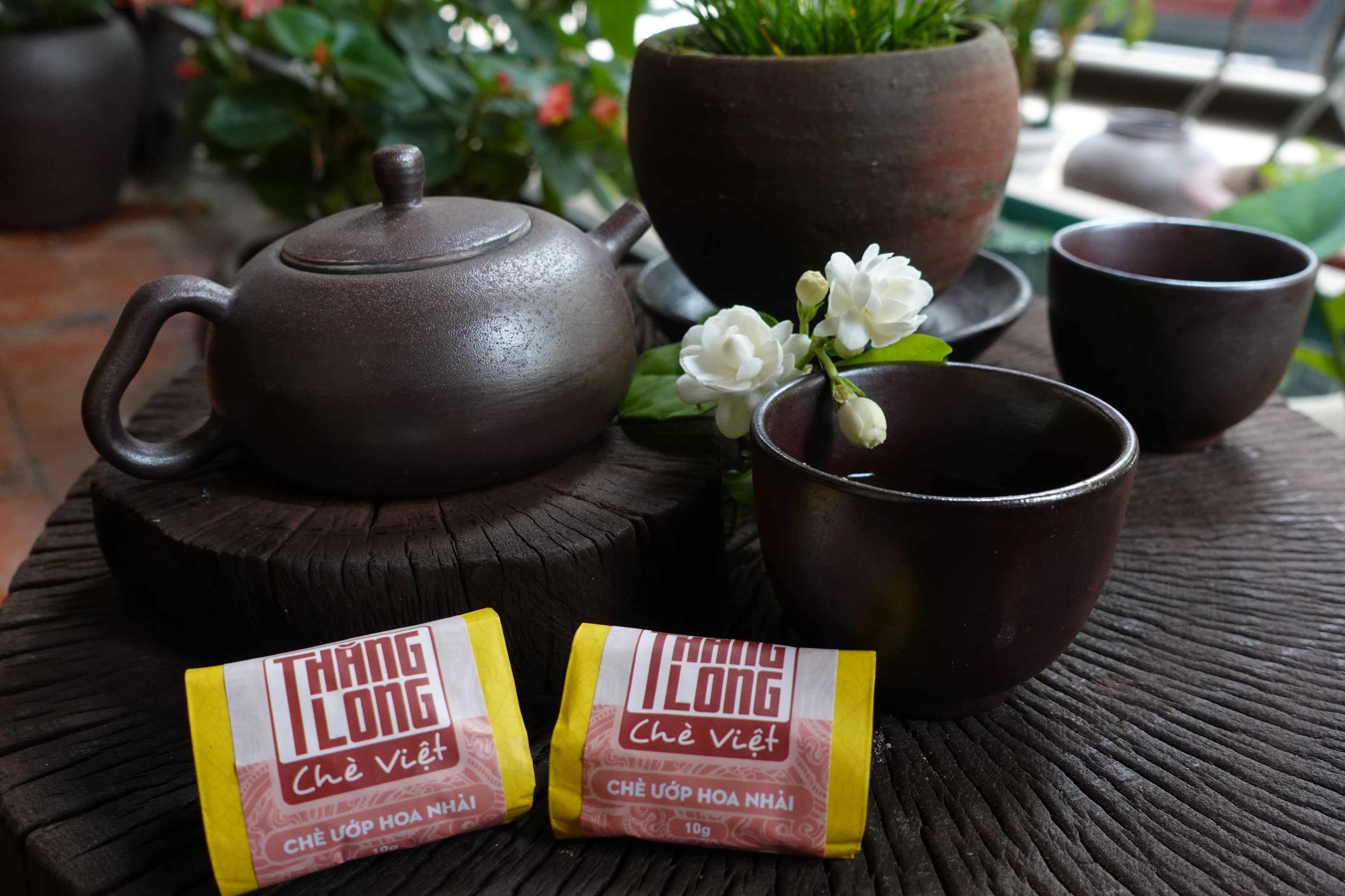 A spiced cocktail in a short glass